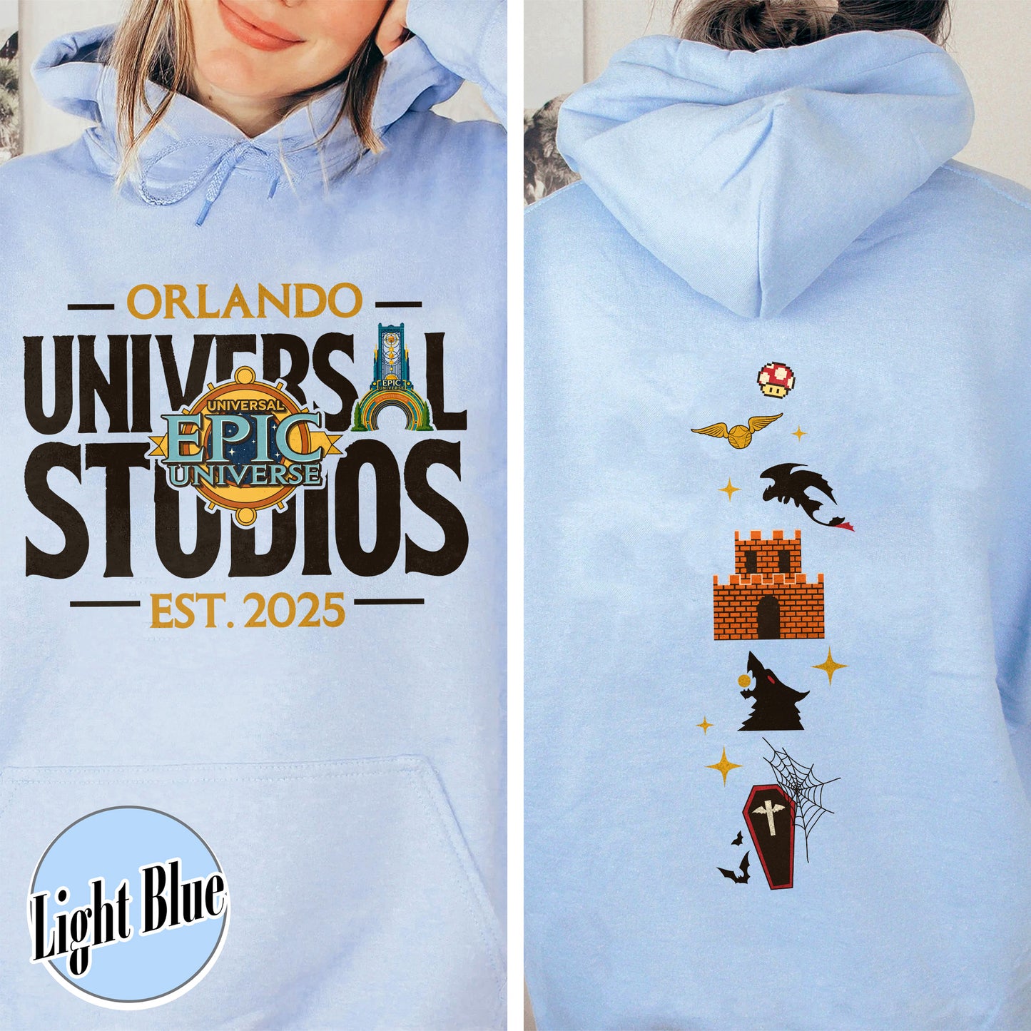 Family Trip Hoodie, Family Universe Park Trip Hoodie, Vintage Walt Disney Wolrd Hoodie