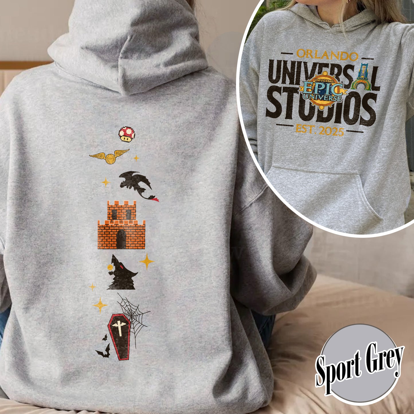 Family Trip Hoodie, Family Universe Park Trip Hoodie, Vintage Walt Disney Wolrd Hoodie