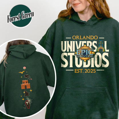 Family Trip Hoodie, Family Universe Park Trip Hoodie, Vintage Walt Disney Wolrd Hoodie