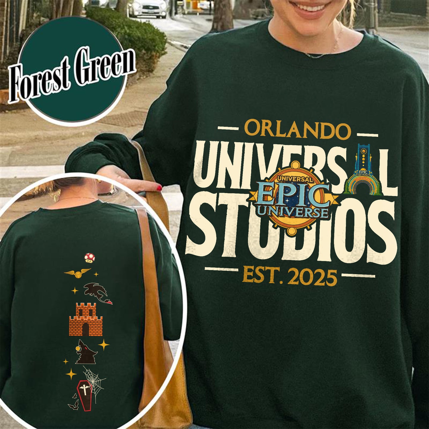 Family Trip Sweatshirt, Family Universe Park Trip Sweatshirt, Vintage Walt Disney Wolrd Sweatshirt