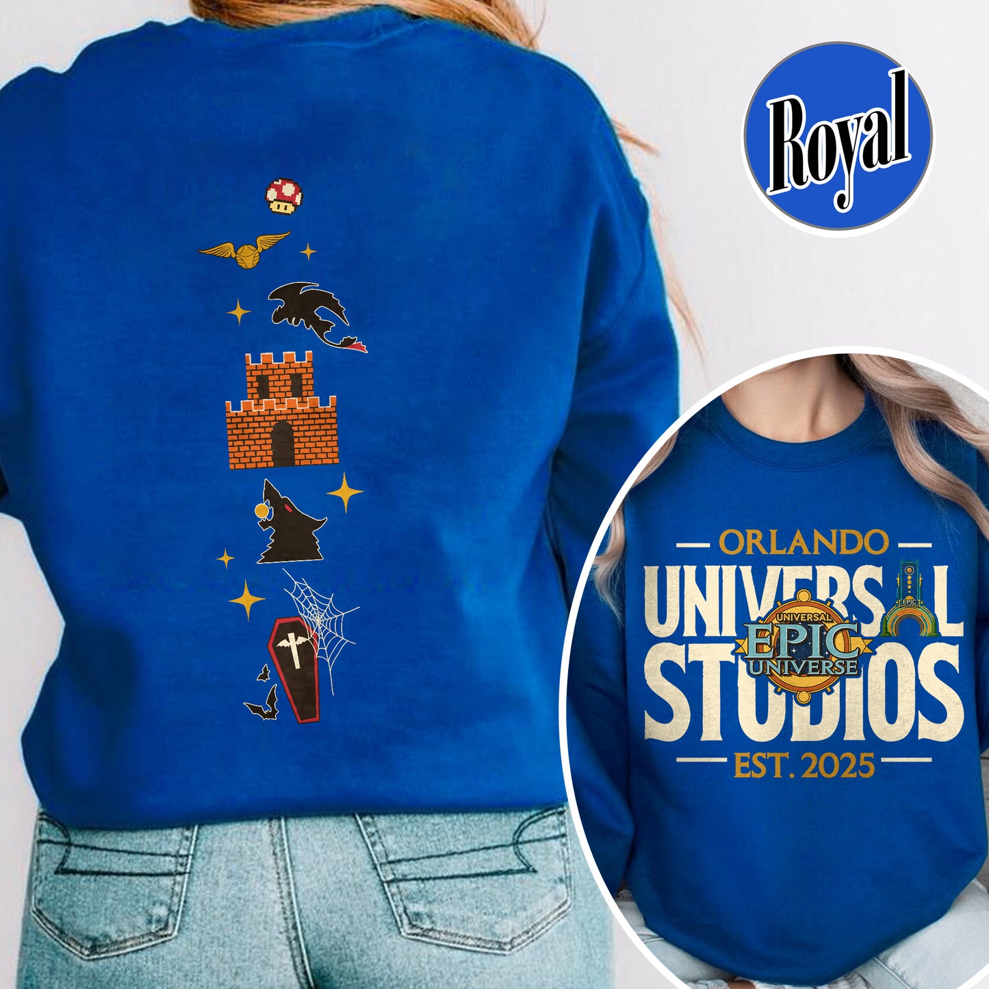 Family Trip Sweatshirt, Family Universe Park Trip Sweatshirt, Vintage Walt Disney Wolrd Sweatshirt