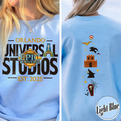 Family Trip Sweatshirt, Family Universe Park Trip Sweatshirt, Vintage Walt Disney Wolrd Sweatshirt