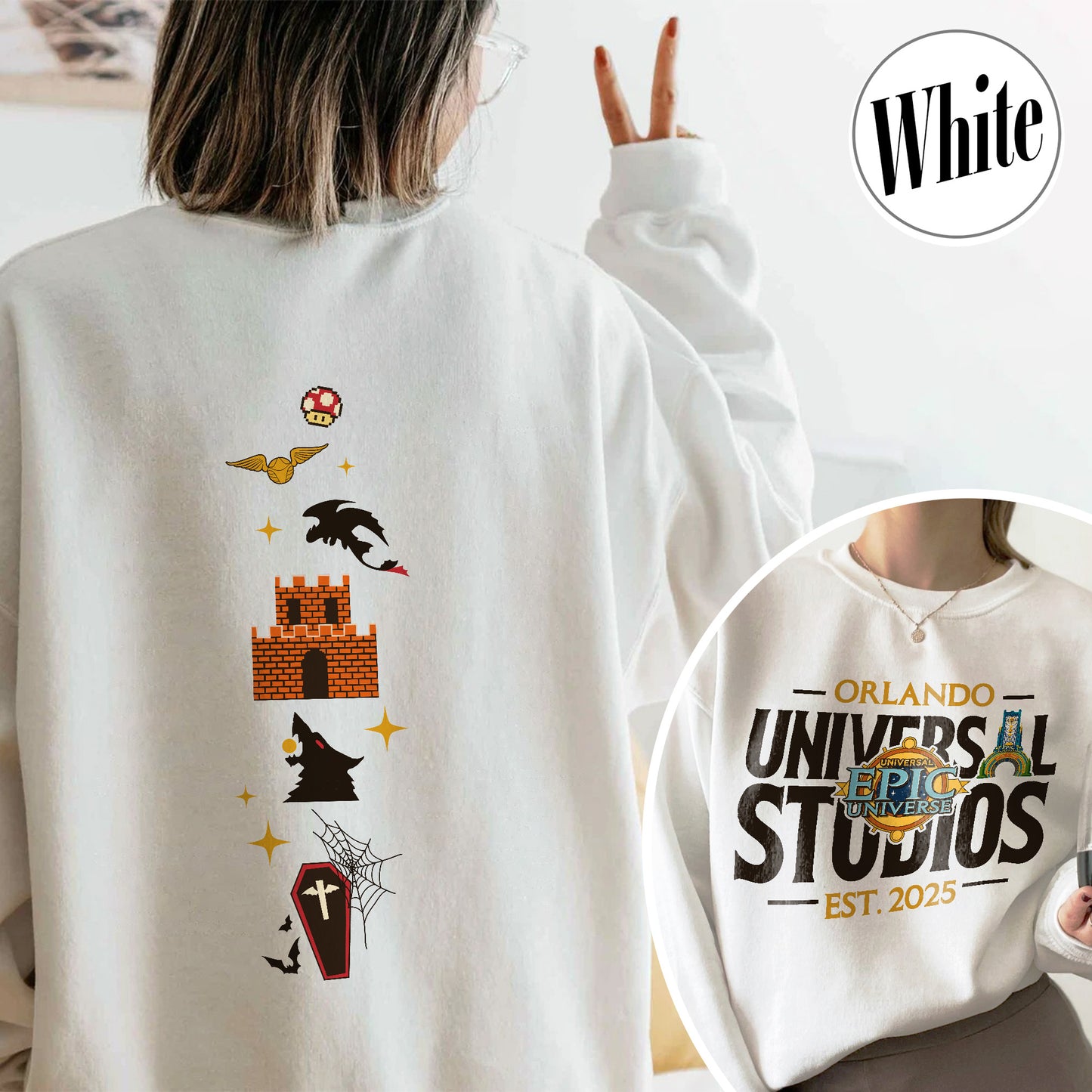 Family Trip Sweatshirt, Family Universe Park Trip Sweatshirt, Vintage Walt Disney Wolrd Sweatshirt