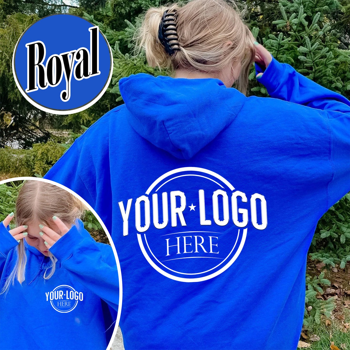 Custom Business Logo Hoodie, Custom Hoodie of My Logo, Your Logo Here Hoodie