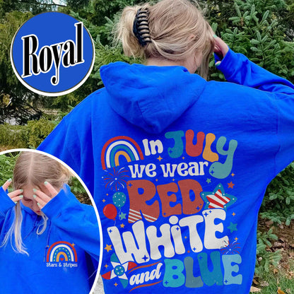 Firecracker Hoodie For 4th Of July, Stars And Stripes Hoodie, Red White And Blue, Cute 4th Of July, Usa Hoodie, Patriotic Hoodie