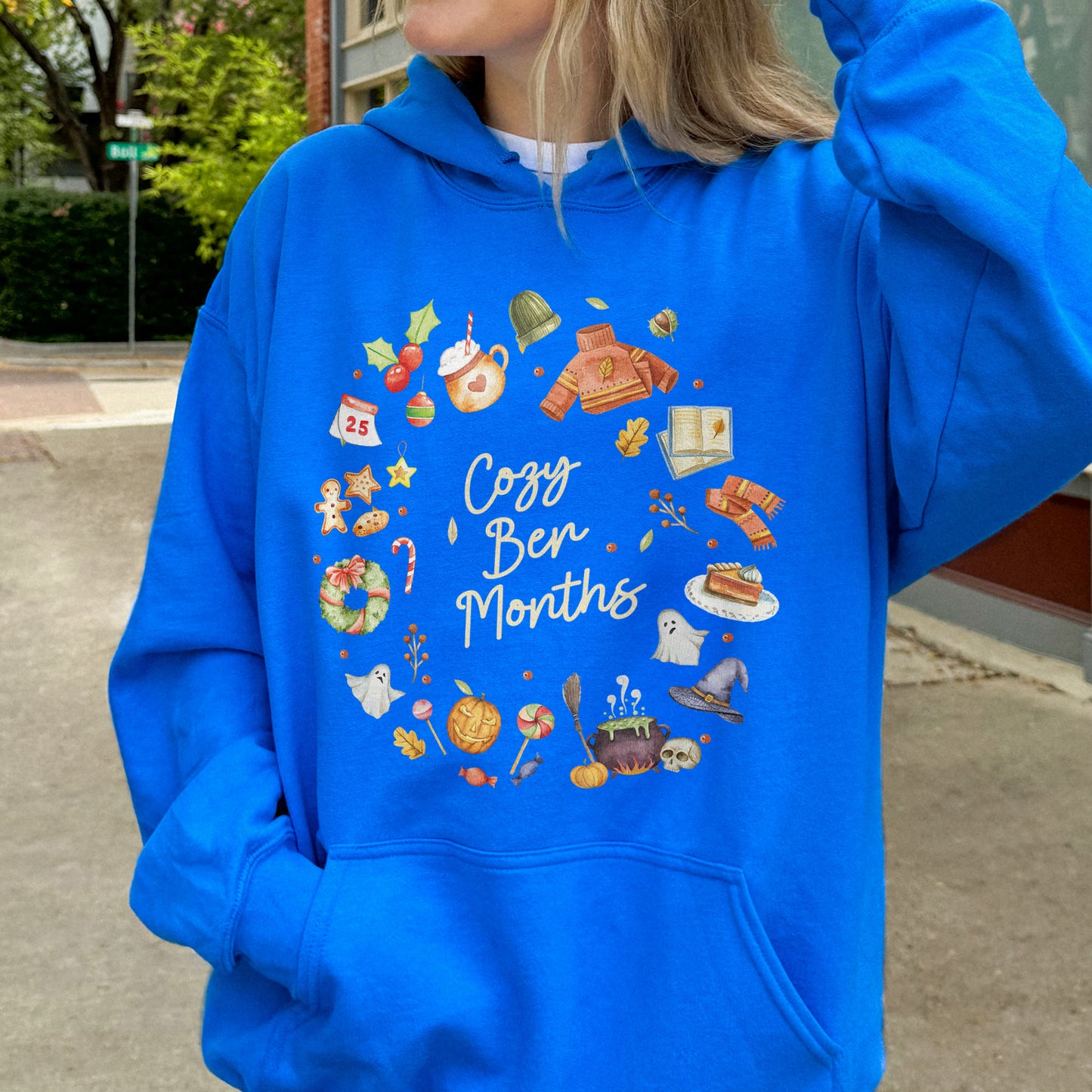 Cozy Ber Months Shirt, Fall Winter Seasonal Tee, Autumn Halloween Thanksgiving Christmas Top Hoodie