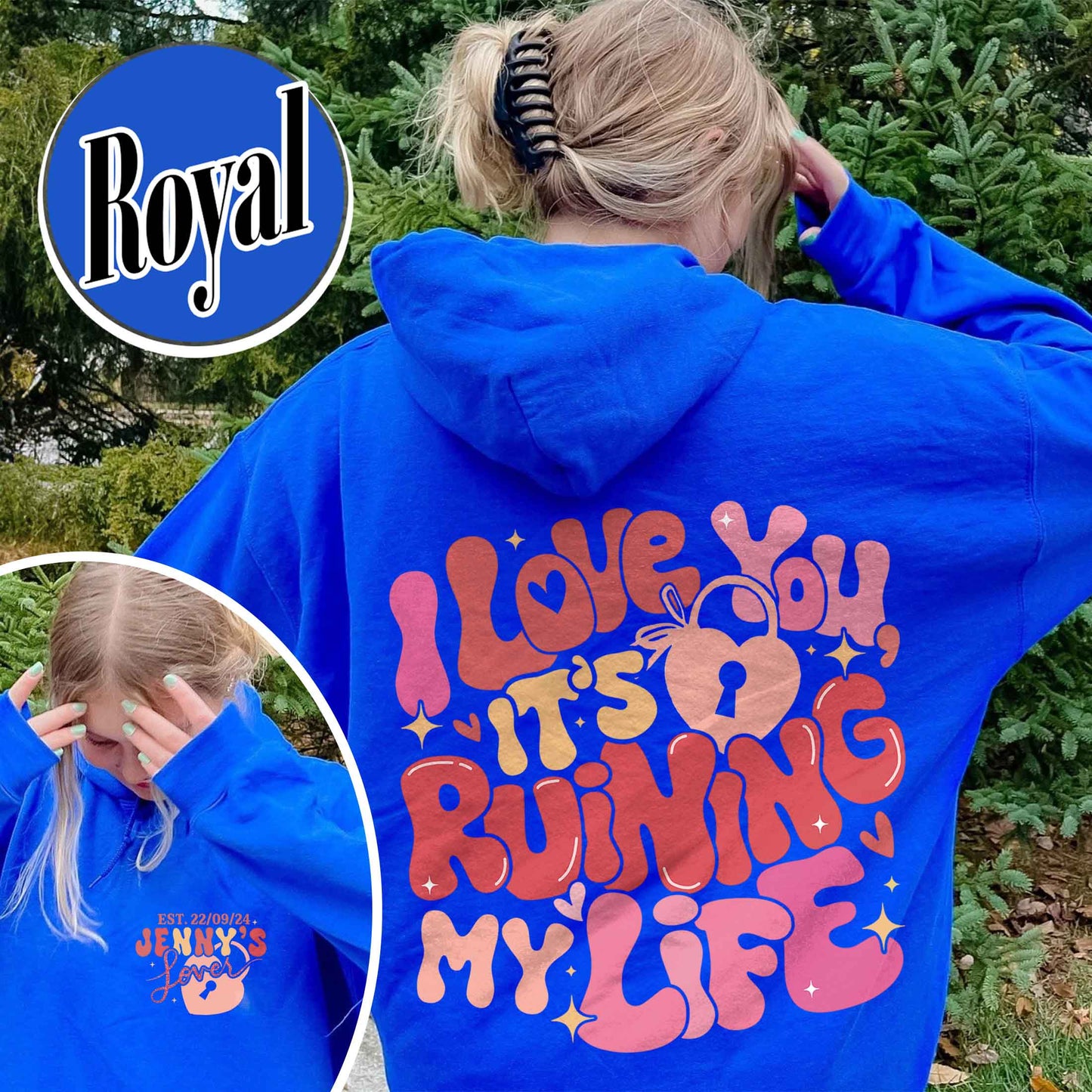 Custom Couples Hoodie, She Found Her Lover Personalized, She Found Her Lover Theme, Lover Lyrics Hoodie, Gift for Her, Gift for Him