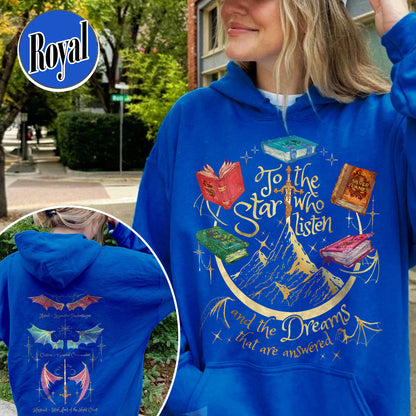 Fan Of ACOTAR Series Two Sided Hoodie,Velaris Hoodie Acotar Velaris City Of Starlight,Rhysand Hoodie,The Bat Boys Hoodie,SJM Inspired Hoodie