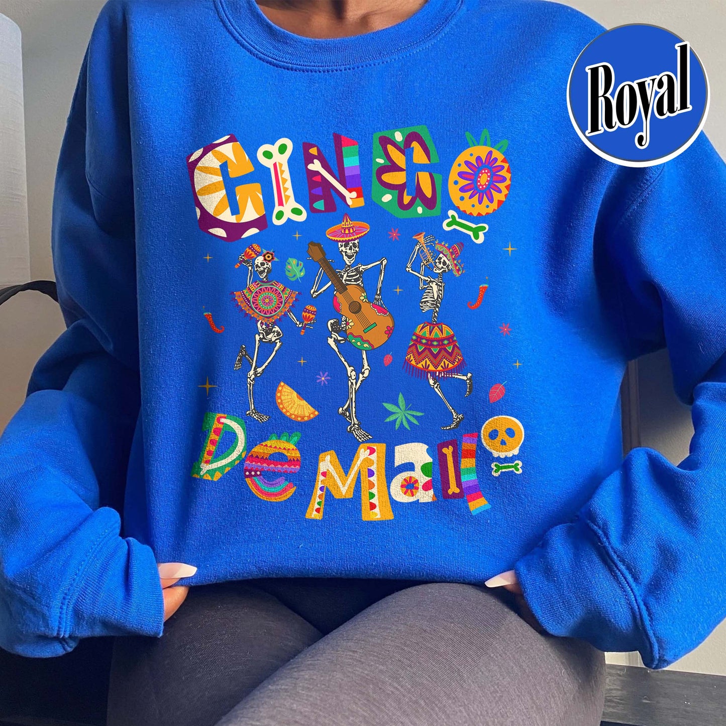Cinco De Mayo Sweatshirt, Skeleton Dabbing, Skeleton Cinco De Mayo,Taco Sweatshirt, Lets Fiesta Sweatshirt,Mexican Fiesta,