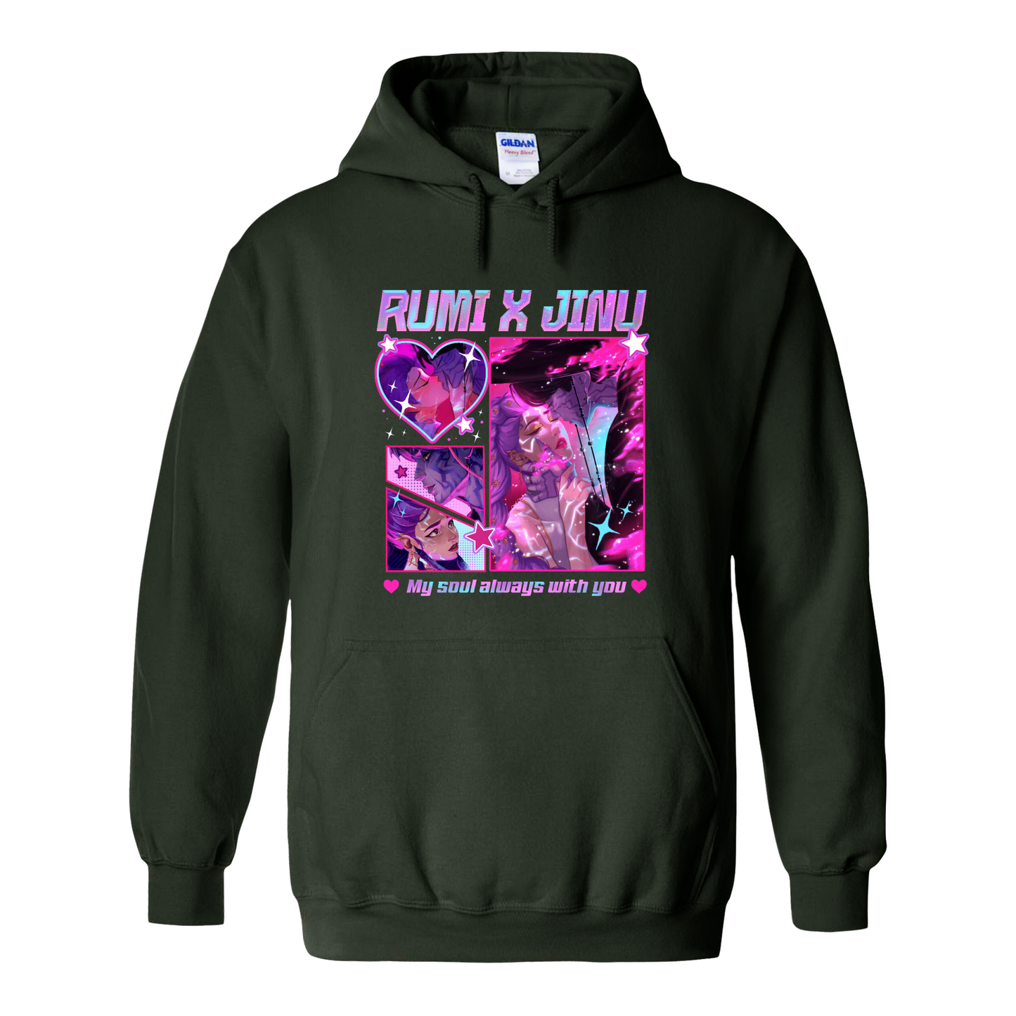 Jinu Rumi Hoodie, Huntrix Hoodie, Y2K Music Kpop Hoodie, Saja Boys Huntrix Pin, Kpop Demon Hunters, Jinu Fan Hoodie