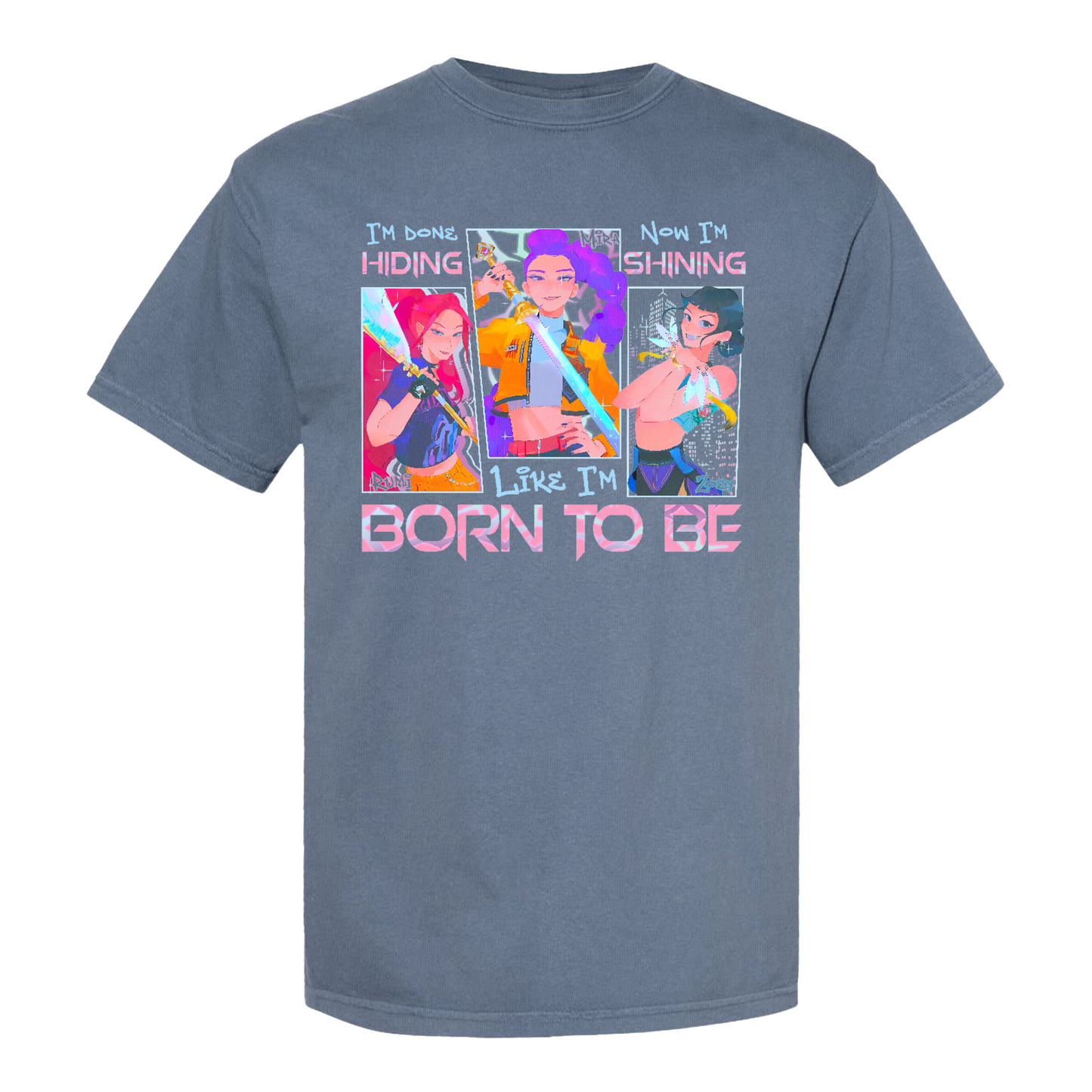 Kpop Demon Hunter Comfort Color Shirt, Derpy and Sussy Funny Raven T-shirt, Saja Boys Fans Tee