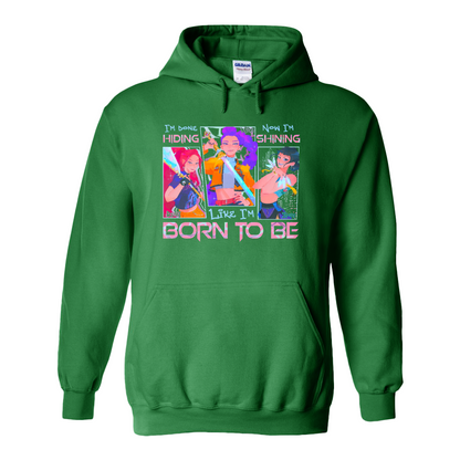 Kpop Demon Hunter Hoodie, Derpy and Sussy Funny Raven Hoodie, Saja Boys Fans Hoodie