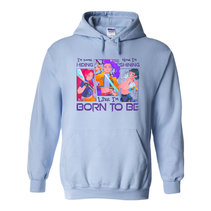 Kpop Demon Hunter Hoodie, Derpy and Sussy Funny Raven Hoodie, Saja Boys Fans Hoodie
