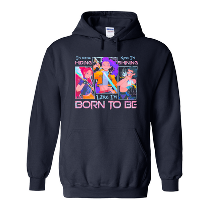 Kpop Demon Hunter Hoodie, Derpy and Sussy Funny Raven Hoodie, Saja Boys Fans Hoodie