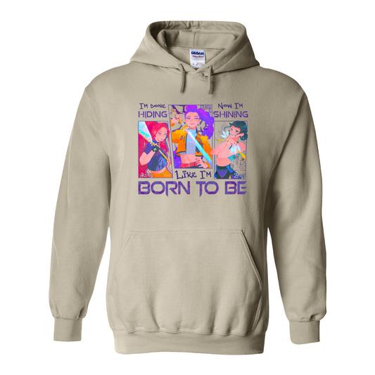 Kpop Demon Hunter Hoodie, Derpy and Sussy Funny Raven Hoodie, Saja Boys Fans Hoodie