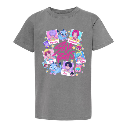 Saja Boys Boy Band Comfort Colors Youth Shirt, Huntrix Shirt, Music Tee, Kpop Demon Hunter Merch