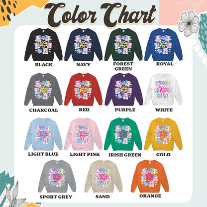 Saja Boys Soda Pop KPDH Sweatshirt, Saja Boys Huntrix PIN, Kpop Demon Boy Band Inspired Sweatshirt