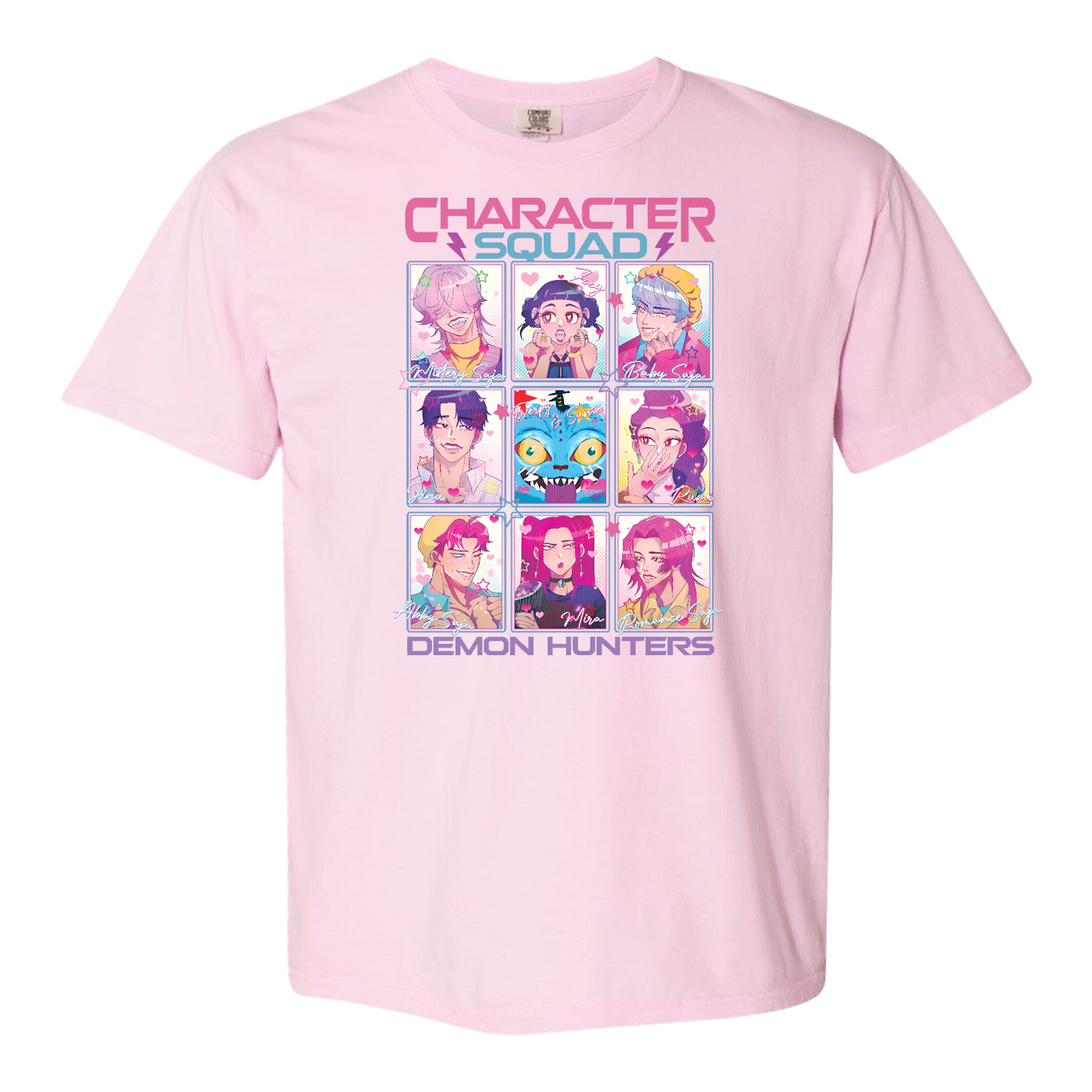 Huntrix Demon Hunters Comfort Color Shirt, Huntrix Shirt, Kpop Movie Tee, Saja Girls Fan Shirt, Mira Rumi Jinu Graphic, Kpop Idol Group