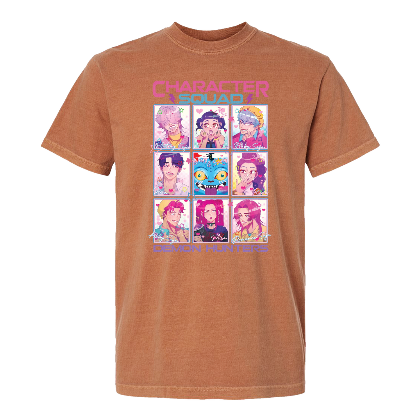 Huntrix Demon Hunters Comfort Color Shirt, Huntrix Shirt, Kpop Movie Tee, Saja Girls Fan Shirt, Mira Rumi Jinu Graphic, Kpop Idol Group