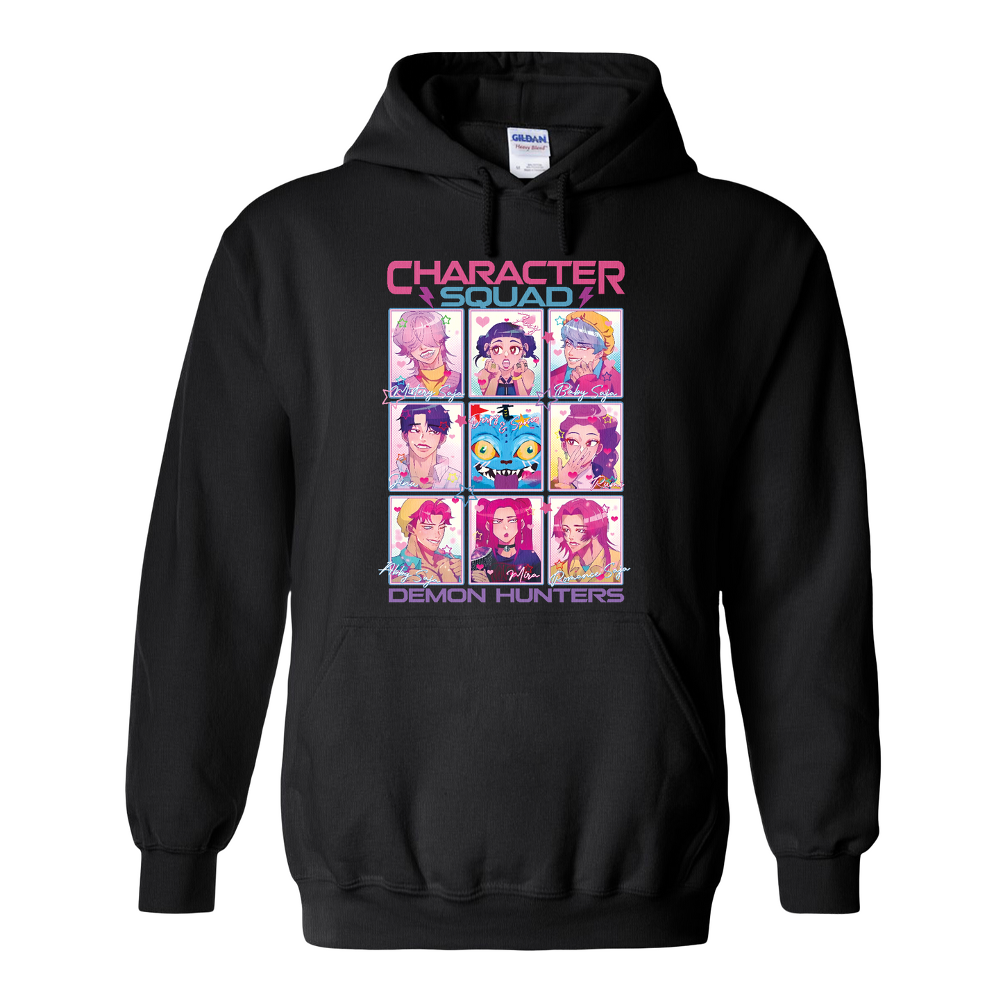 Huntrix Demon Hunters Hoodie, Huntrix Hoodie, Kpop Movie Tee, Saja Girls Fan Hoodie, Mira Rumi Jinu Graphic, Kpop Idol Group