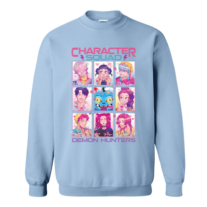 Huntrix Demon Hunters Sweatshirt, Huntrix Sweatshirt, Kpop Movie Tee, Saja Girls Fan Sweatshirt, Mira Rumi Jinu Graphic, Kpop Idol Group