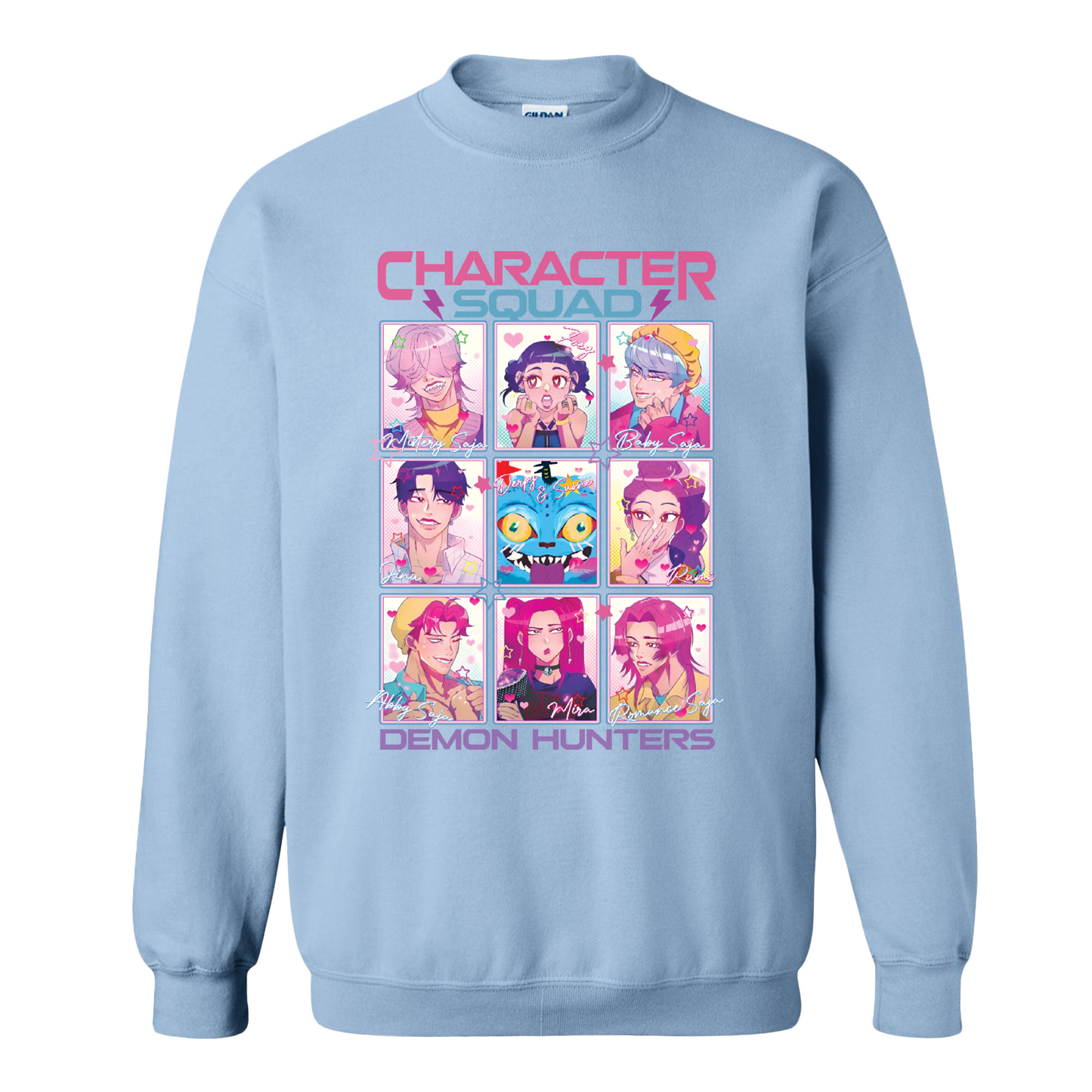 Huntrix Demon Hunters Sweatshirt, Huntrix Sweatshirt, Kpop Movie Tee, Saja Girls Fan Sweatshirt, Mira Rumi Jinu Graphic, Kpop Idol Group