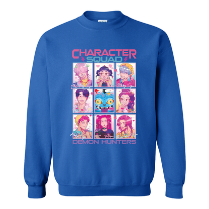 Huntrix Demon Hunters Sweatshirt, Huntrix Sweatshirt, Kpop Movie Tee, Saja Girls Fan Sweatshirt, Mira Rumi Jinu Graphic, Kpop Idol Group