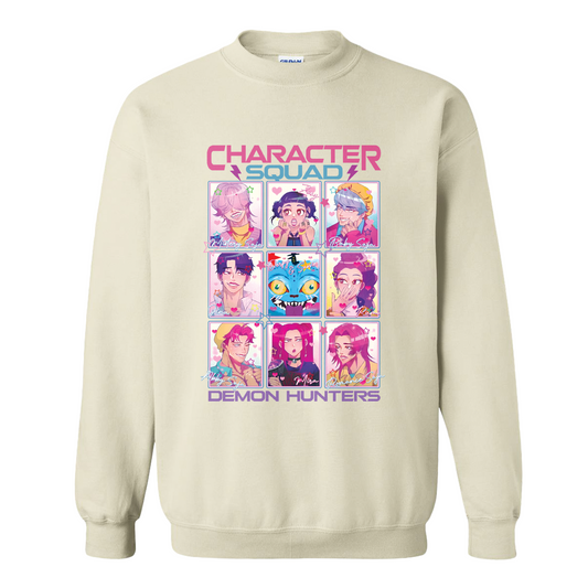 Huntrix Demon Hunters Sweatshirt, Huntrix Sweatshirt, Kpop Movie Tee, Saja Girls Fan Sweatshirt, Mira Rumi Jinu Graphic, Kpop Idol Group