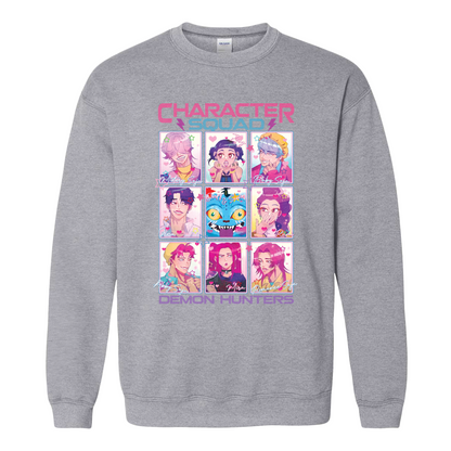 Huntrix Demon Hunters Sweatshirt, Huntrix Sweatshirt, Kpop Movie Tee, Saja Girls Fan Sweatshirt, Mira Rumi Jinu Graphic, Kpop Idol Group