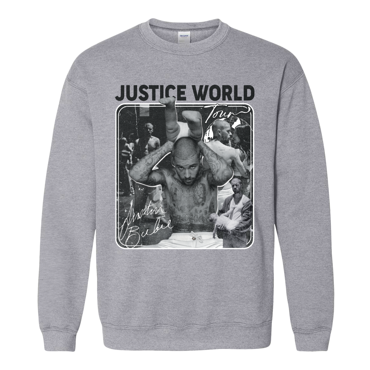 SWAG JB Sweatshirt, Album Launch Exclusive, Vintage Fan Sweatshirt, Retro Music Tour Merch