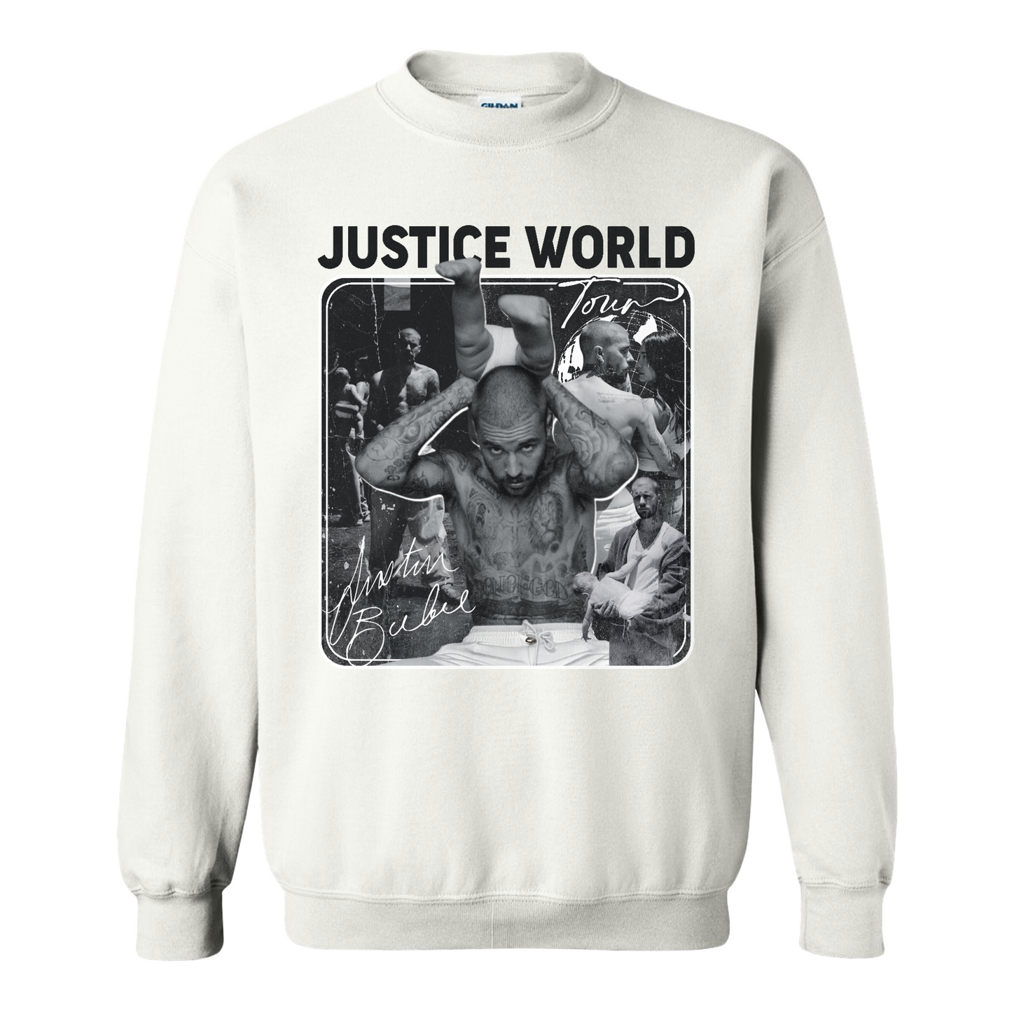 SWAG JB Sweatshirt, Album Launch Exclusive, Vintage Fan Sweatshirt, Retro Music Tour Merch