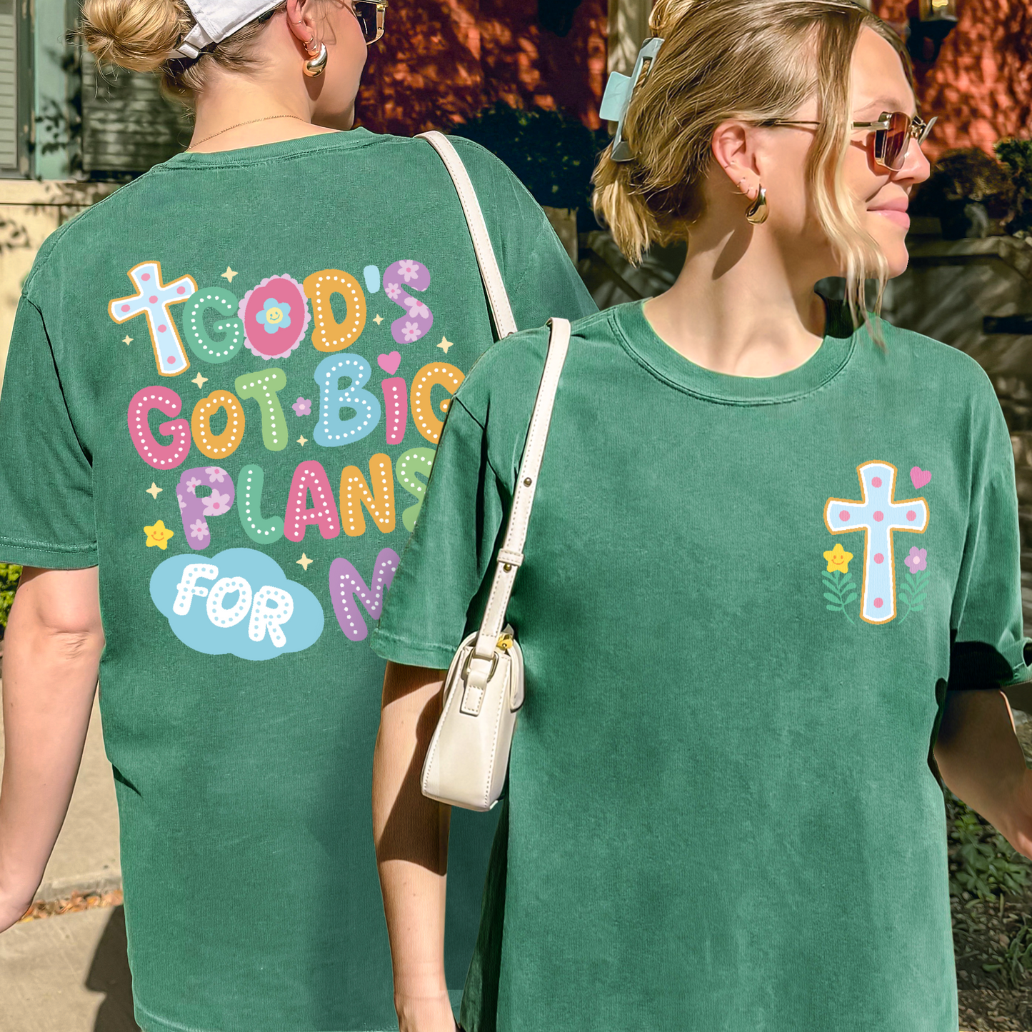 God’s Got Big Plans For Me Shirt, Christian Kids Tee, Faith Graphic Shirt, Religious Gift Tee
