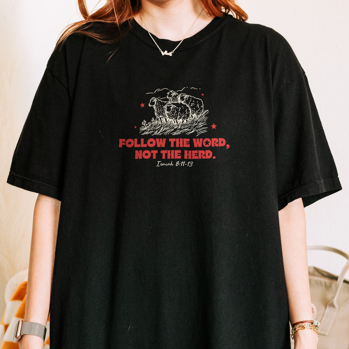 Follow The Word Not The Herd Christian Shirt