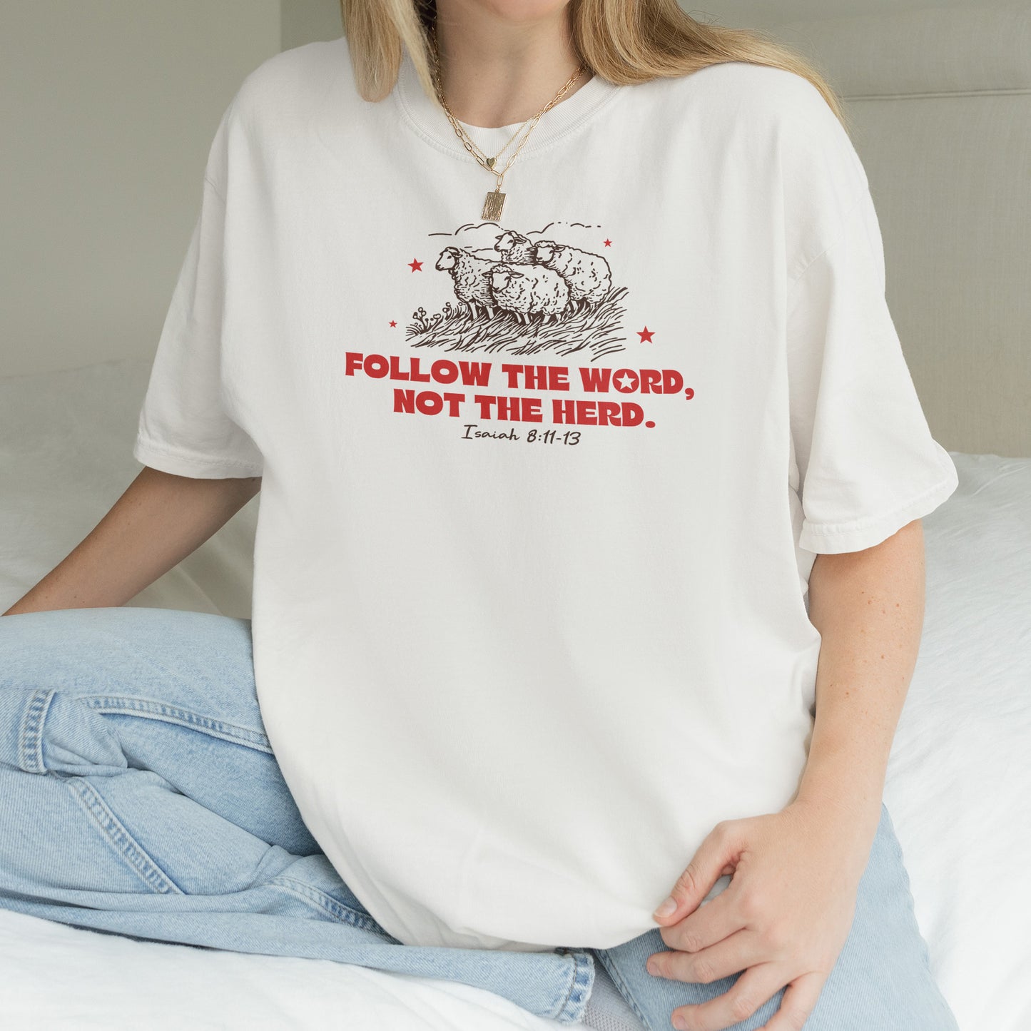 Follow The Word Not The Herd Christian Shirt