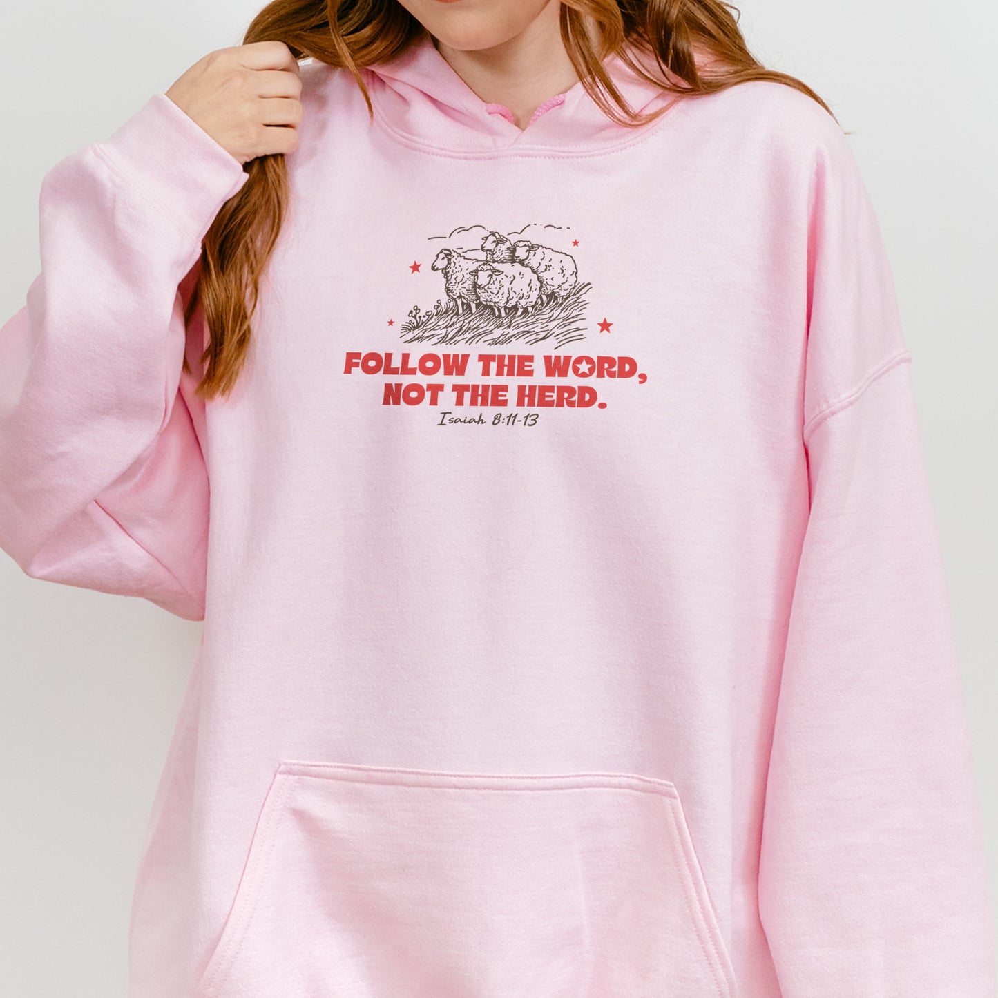 Follow The Word Not The Herd Christian Hoodie