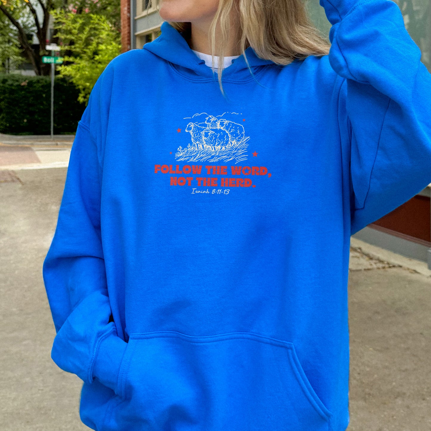 Follow The Word Not The Herd Christian Hoodie