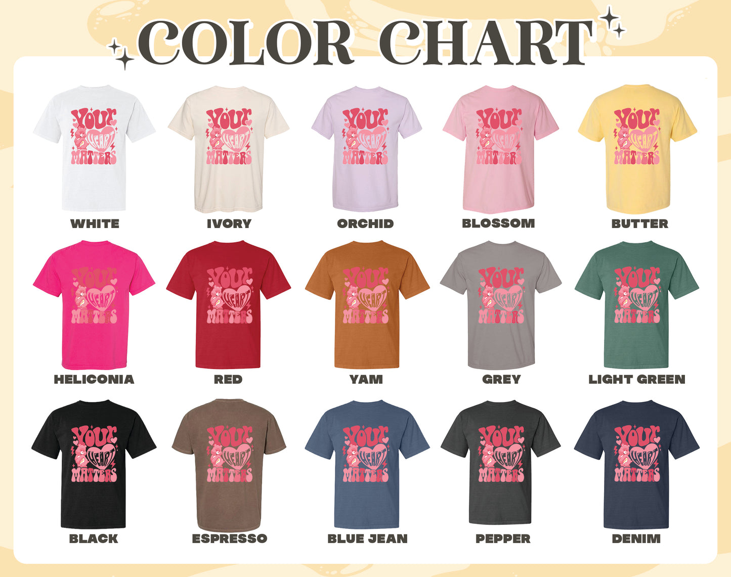 Heart Health Comfort Color Shirt, Heart Health Awareness Shirt, Heart Health Month, Heart Health Awareness, Your Heart Matters, Mental Health Shirt