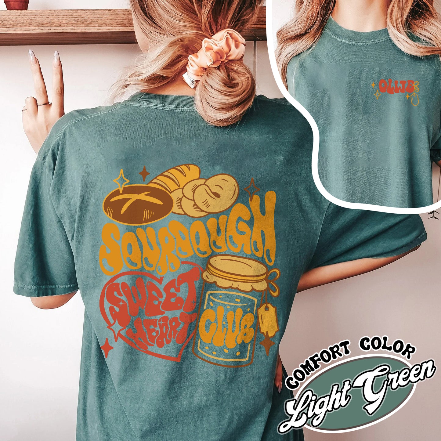 Sourdough Comfort Color Tshirt, Sourdough Sweetheart Club Shirt, My Sourdough Era Shirt, Sourdough Bread , Sourdough Bread Baker Gifts