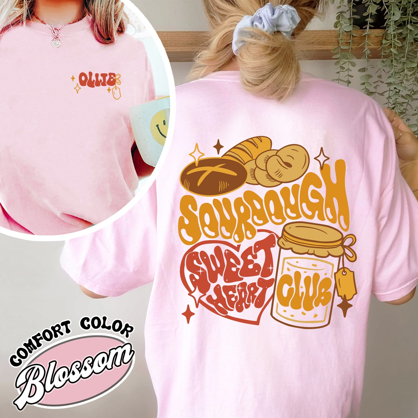 Sourdough Comfort Color Tshirt, Sourdough Sweetheart Club Shirt, My Sourdough Era Shirt, Sourdough Bread , Sourdough Bread Baker Gifts