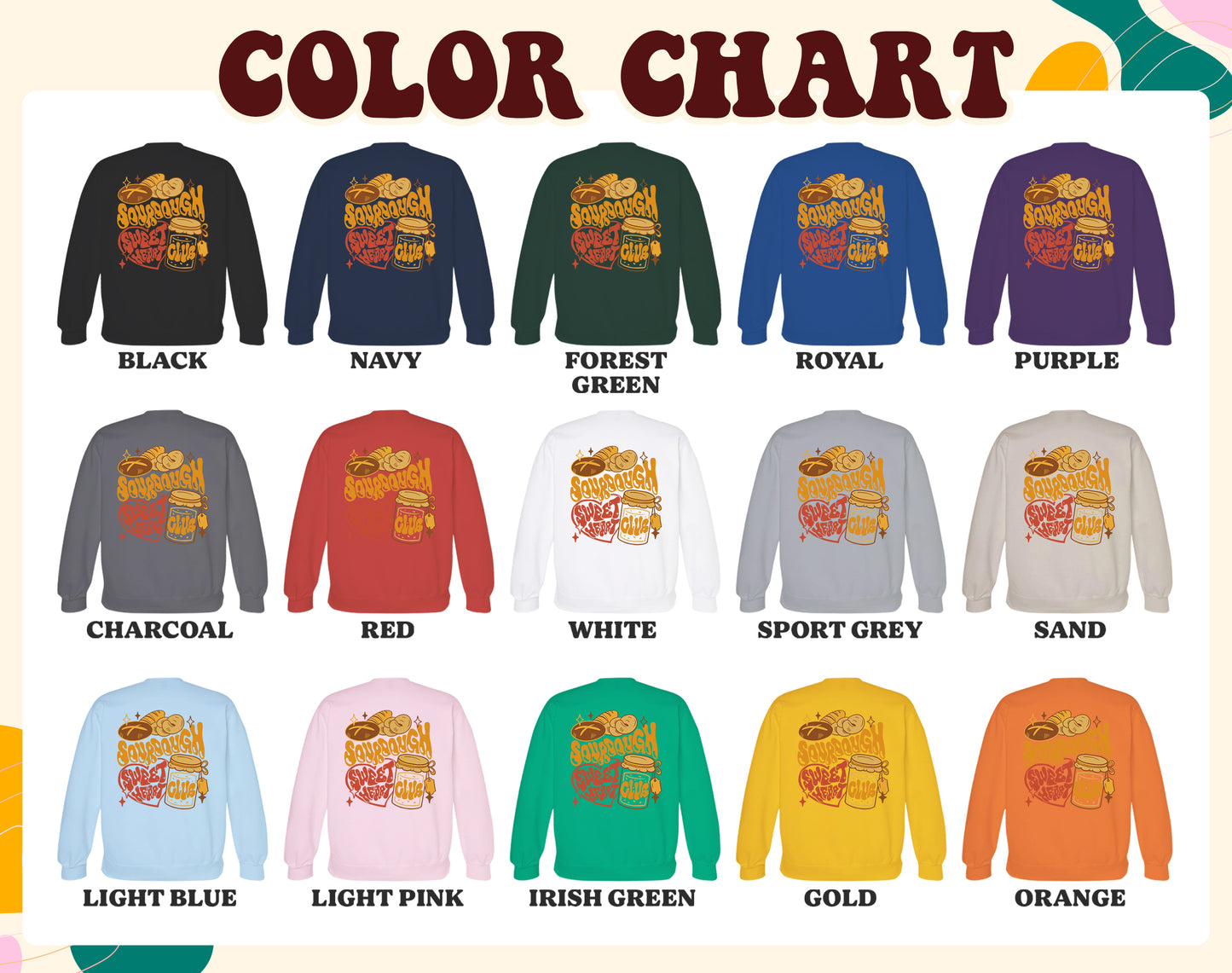 Sourdough sweatshirt, Sourdough Sweetheart Club Shirt, My Sourdough Era Shirt, Sourdough Bread Sweatshirts, Sourdough Bread Baker Gifts