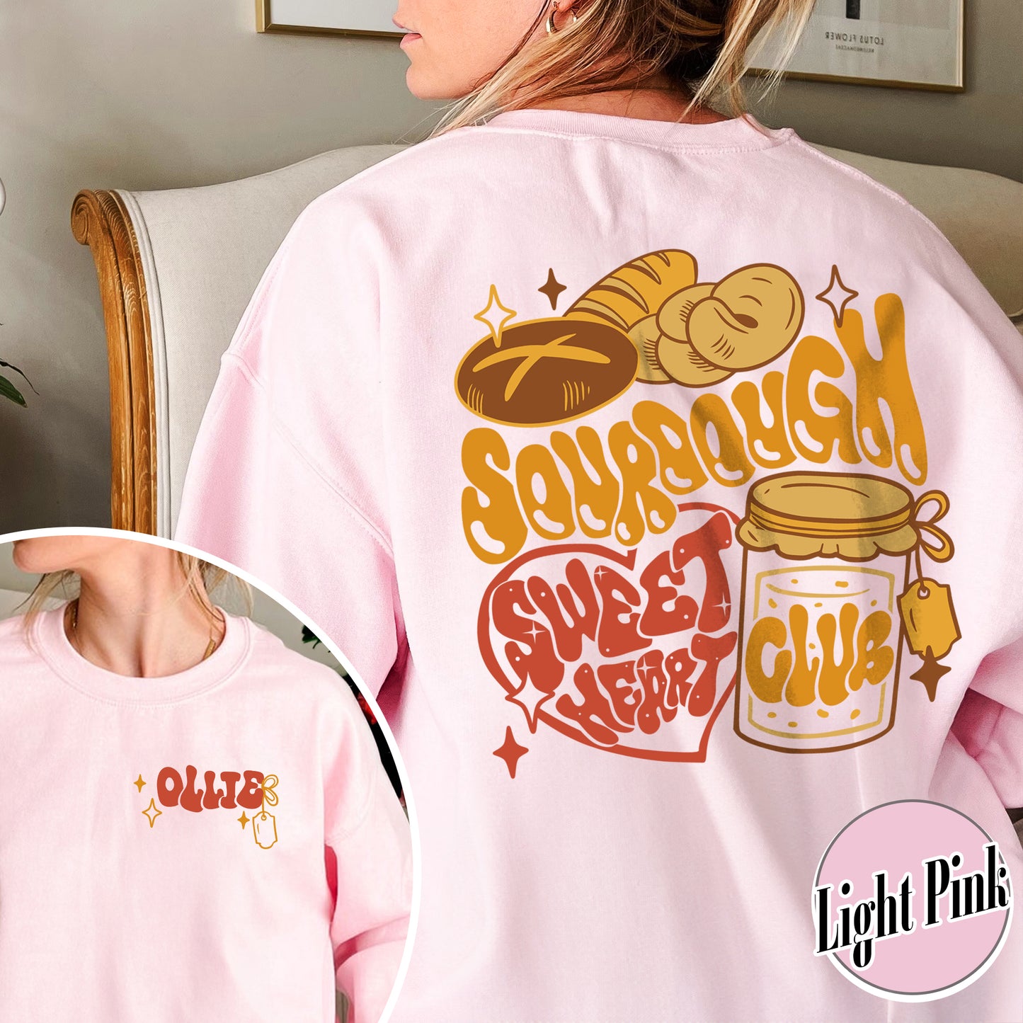 Sourdough sweatshirt, Sourdough Sweetheart Club Shirt, My Sourdough Era Shirt, Sourdough Bread Sweatshirts, Sourdough Bread Baker Gifts