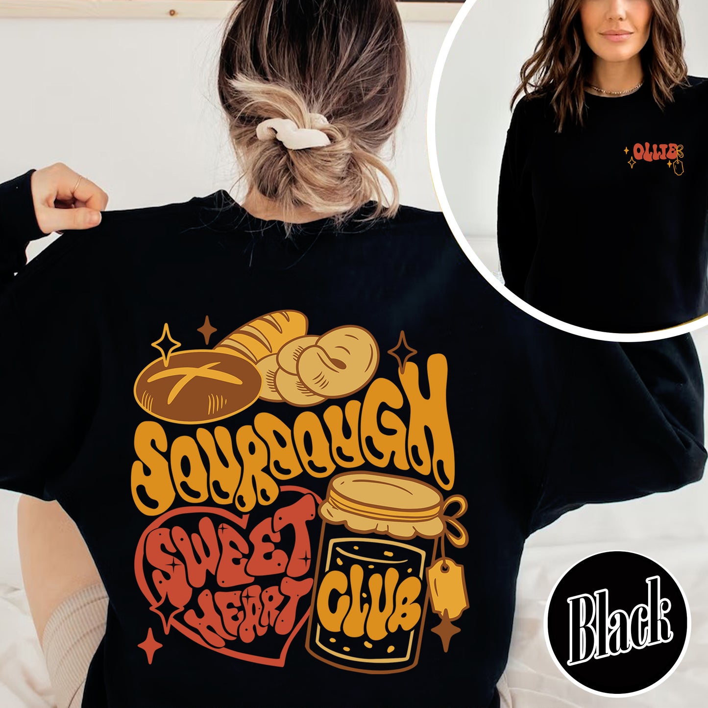 Sourdough sweatshirt, Sourdough Sweetheart Club Shirt, My Sourdough Era Shirt, Sourdough Bread Sweatshirts, Sourdough Bread Baker Gifts