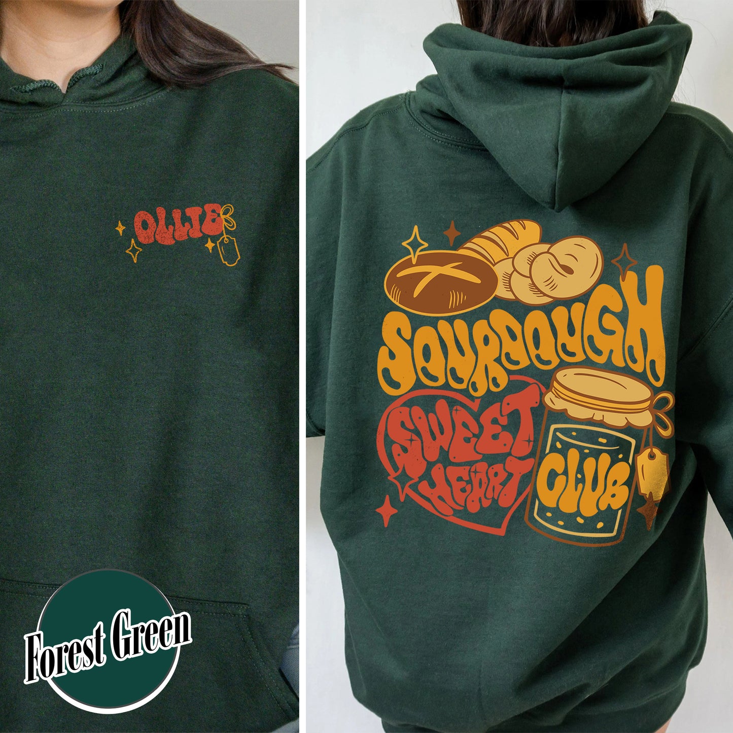 Sourdough Hoodie, Sourdough Sweetheart Club Shirt, My Sourdough Era Hoodie, Sourdough Bread Hoodie, Sourdough Bread Baker Gifts