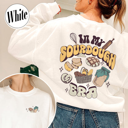 Sourdough Bread Sweatshirts, Sourdough Sweatshirt, In My Sourdough Era, Sourdough Starter Sweatshirt