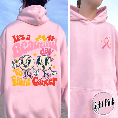 Cancer Fighting Hoodie, Pink Breast Cancer Hoodie, Cancer Awareness Hoodie, Gifts for Cancer, Cancer Matter Awareness, Fight Cancer Hoodie