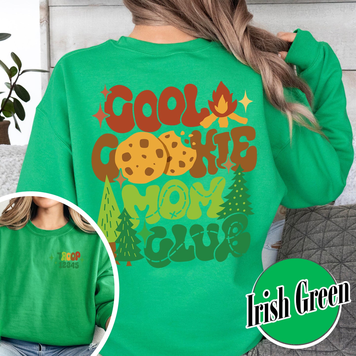 Cookie Mom Era Sweatshirt, Mom of a Cookie Dealer Sweatshirt, Cookie Dealer Mom, in My Cookie Mom Era, Proud Mom of a Cookie Dealer Sweatshirt