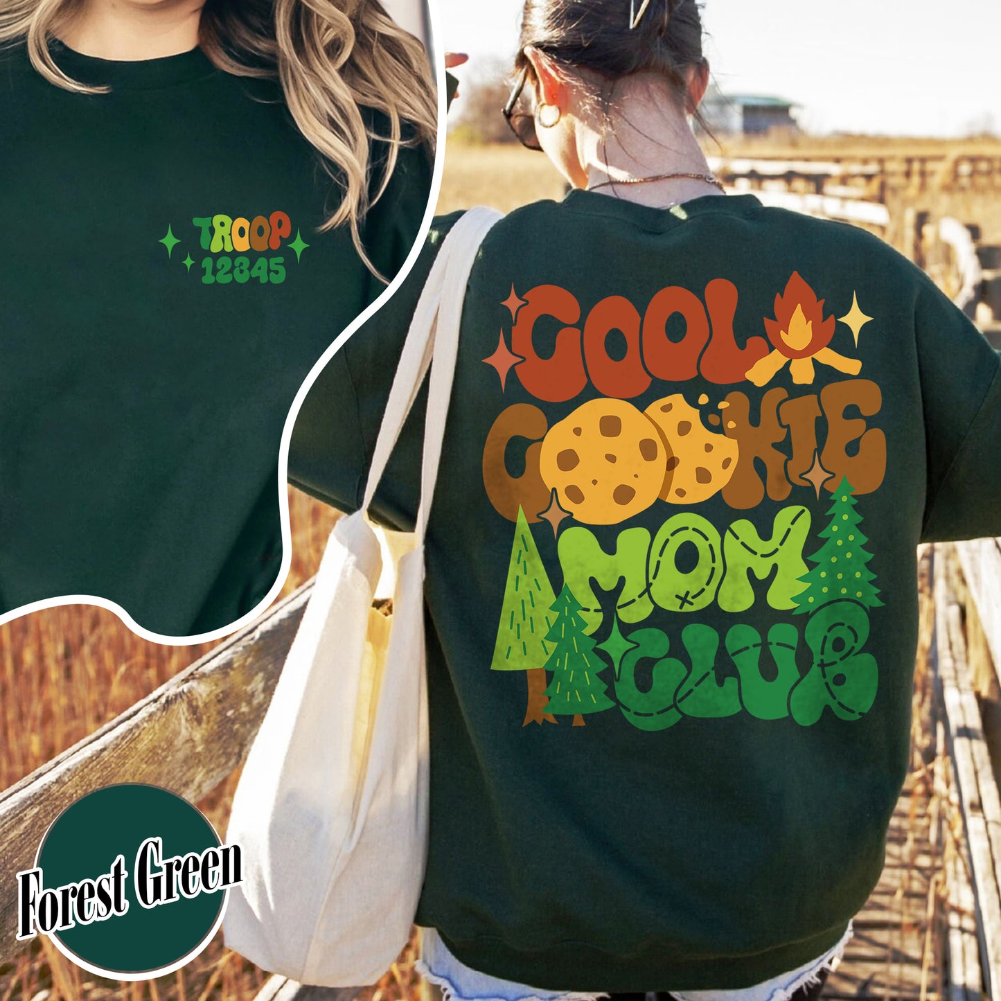 Cookie Mom Era Sweatshirt, Mom of a Cookie Dealer Sweatshirt, Cookie Dealer Mom, in My Cookie Mom Era, Proud Mom of a Cookie Dealer Sweatshirt