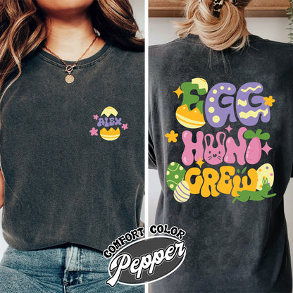 Hunting Easter Comfort Color Shirt, Happy Easter 2024, 3 Days Easter Shirt, Easter Shirt, Custom Easter Shirt, Happy Easter Day Bunny Egg Shirt