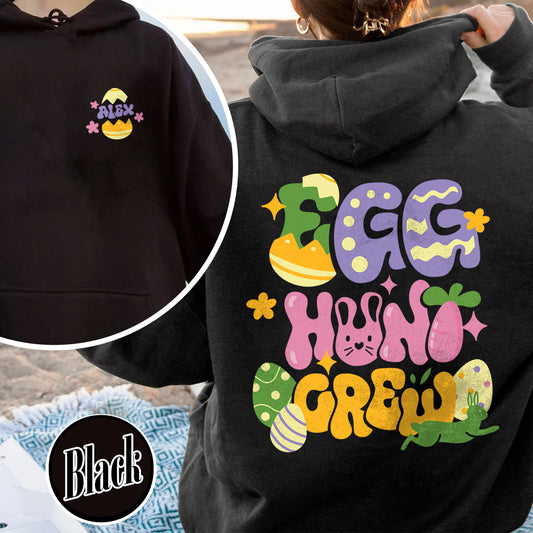 Hunting Easter Hoodie, Happy Easter 2024, 3 Days Easter, Easter Hoodie, Custom Easter Hoodie, Happy Easter Day Bunny Egg Hoodie