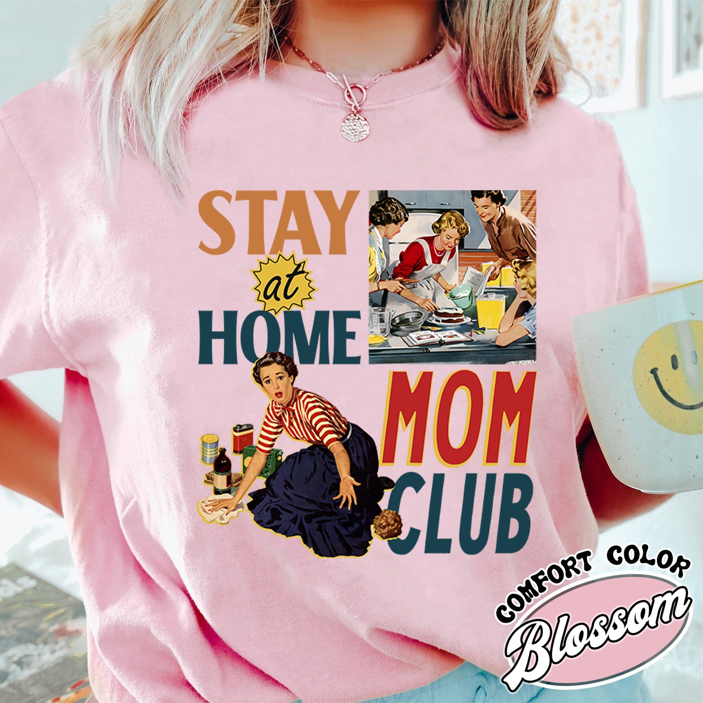 Mom Club Comfort Color Shirt, Stay at Home Moms Club Shirt, Mom Club Sweats, Gift for Mom, Mothers Day Shirt, Mothersday Tshirt, Stay at Home Mom